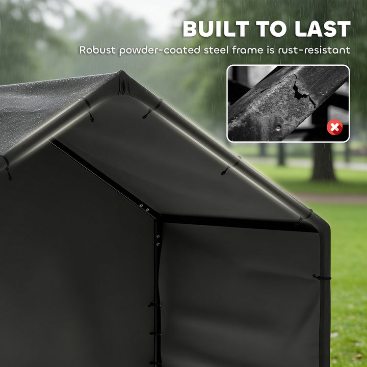 Dog Shade Shelter Outdoor, Dog House Outside with Canopy, Pet Tent for