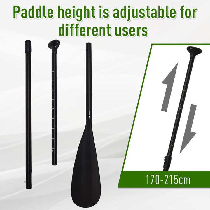 Inflatable Stand Up Paddle Board, 10' x 30" x 4", Non-Slip SUP, with ISUP Accessories, Hand Pump, 3 Fins, Adj Paddle for Youth Adult Beginners/Experts