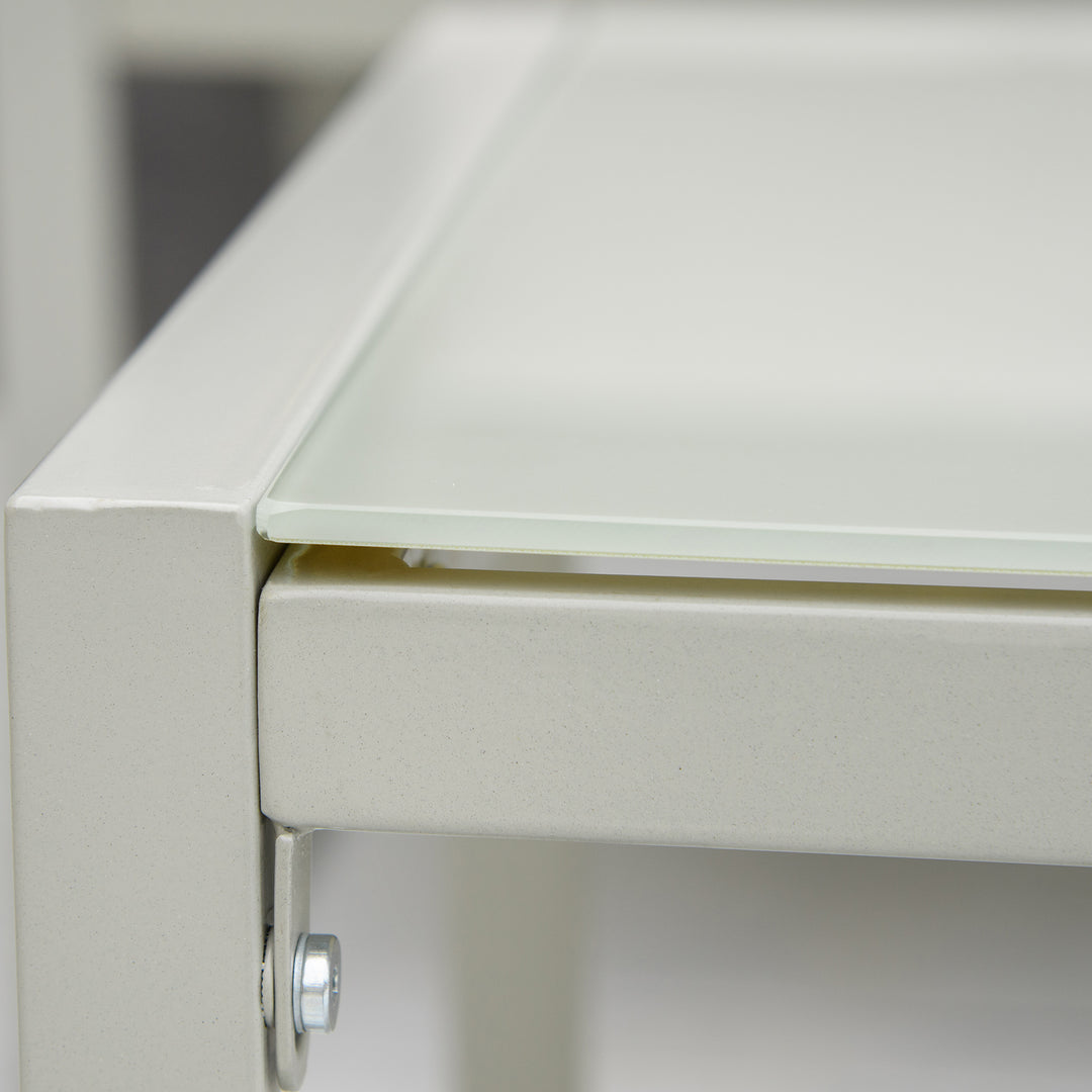 MCL 4 Pieces Rattan Garden Furniture Set - Grey