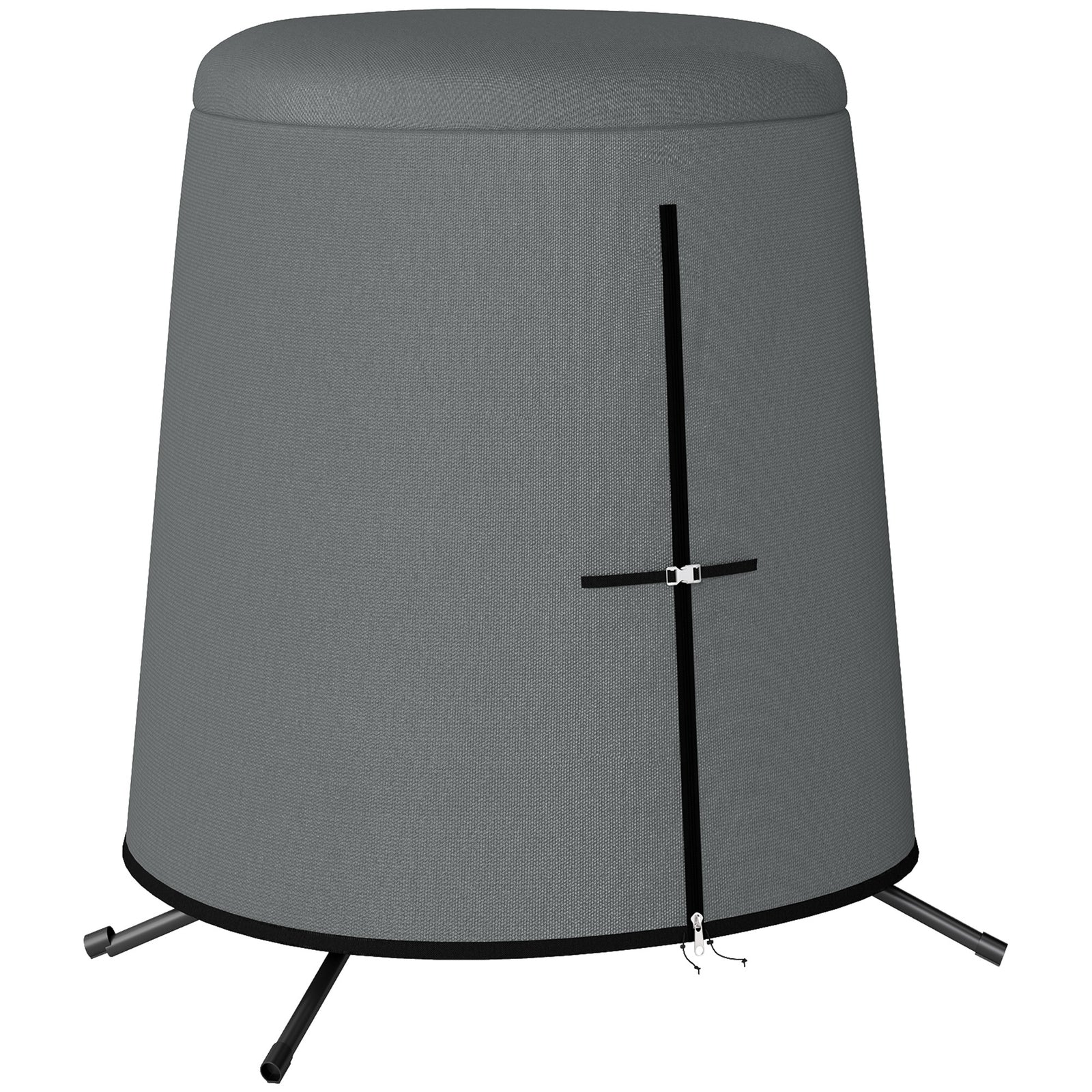 196 x 230 cm Hanging Egg Chair Protective Cover - Grey