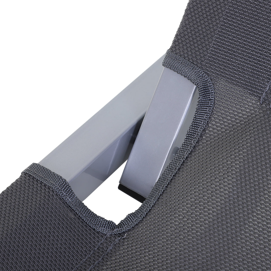 MCL Sun Lounger Relaxer Recliner w/ 5-Position Adjustable Backrest Pool Sun Bathing