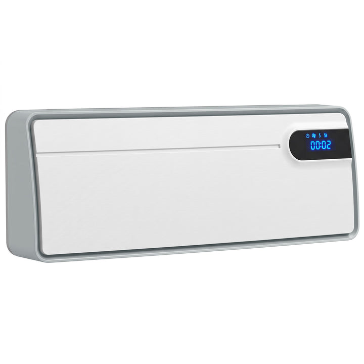 Smart Electric Heater, 2000W Ceramic Wall Space Heater, App Wifi - White