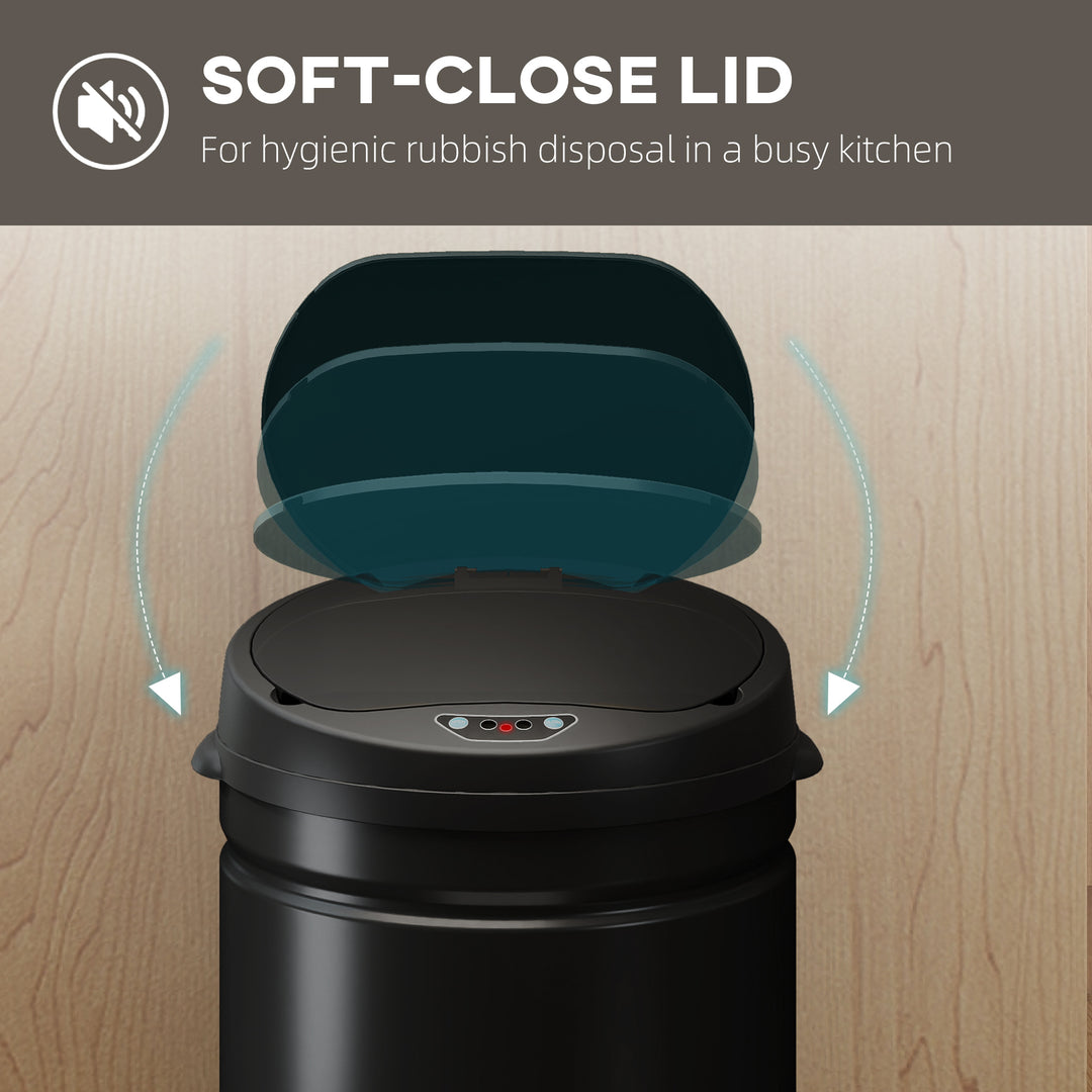 30L Stainless Steel Sensor Bin