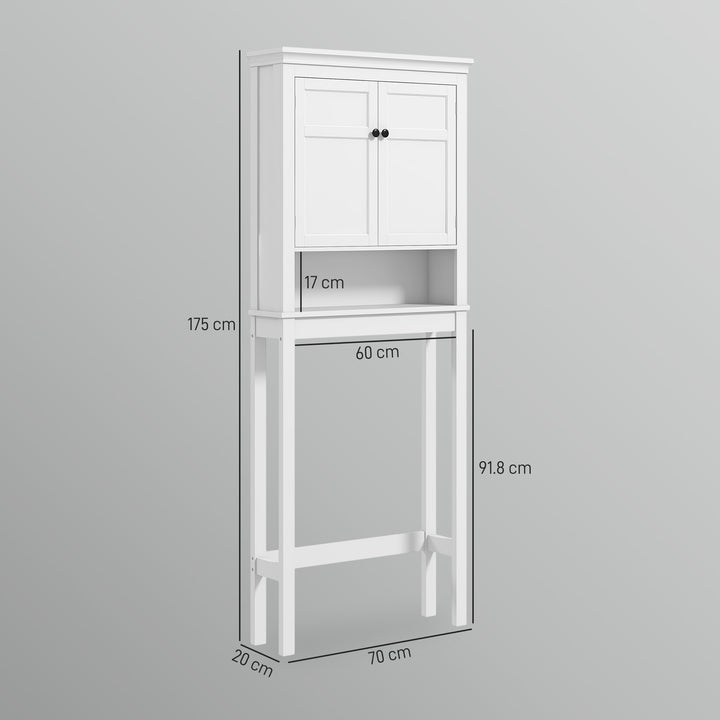 Over-Toilet/Appliance Storage Cabinet - White