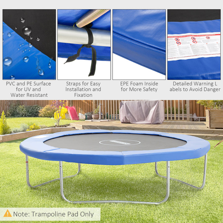 HOMCOM 10ft Trampoline Surround Safety Foam Pad | Aosom UK