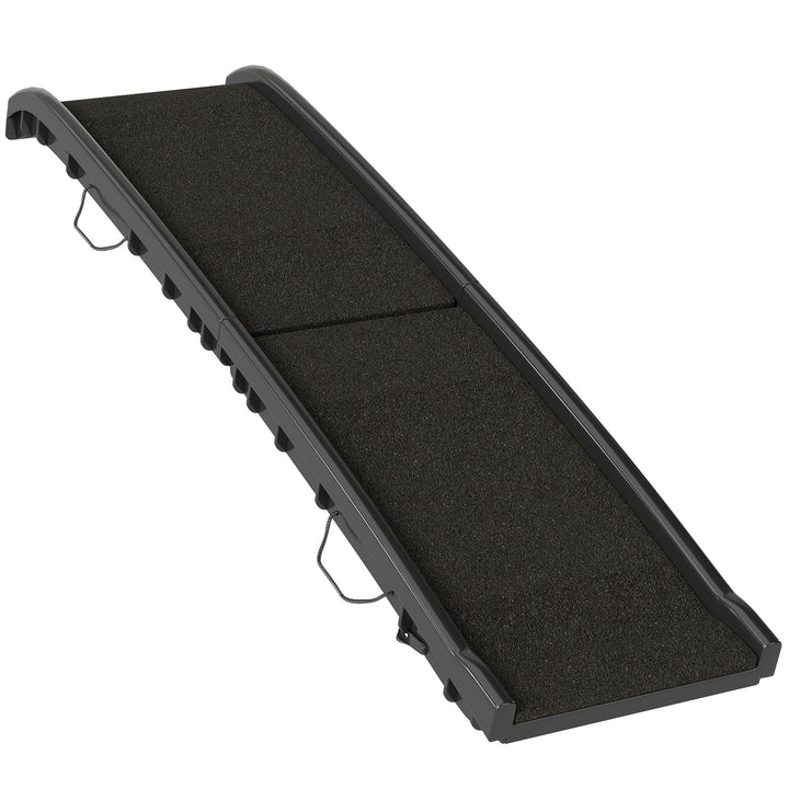 Foldable Dog Ramp with Frosted Anti-slip Surface, Portable &amp; Lightweig