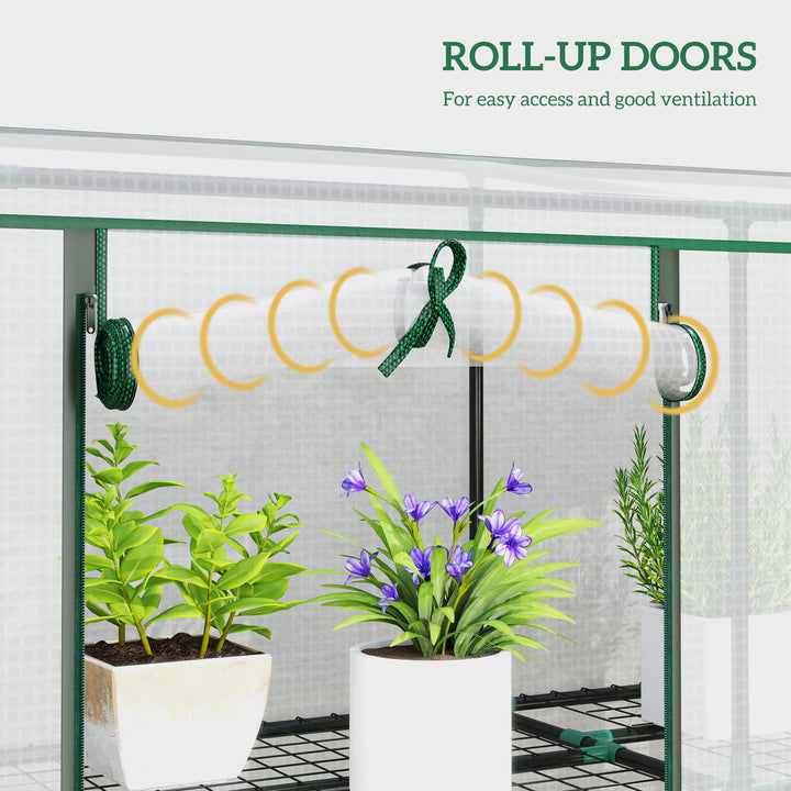 46 x 215cm Nine-Shelf Greenhouse
