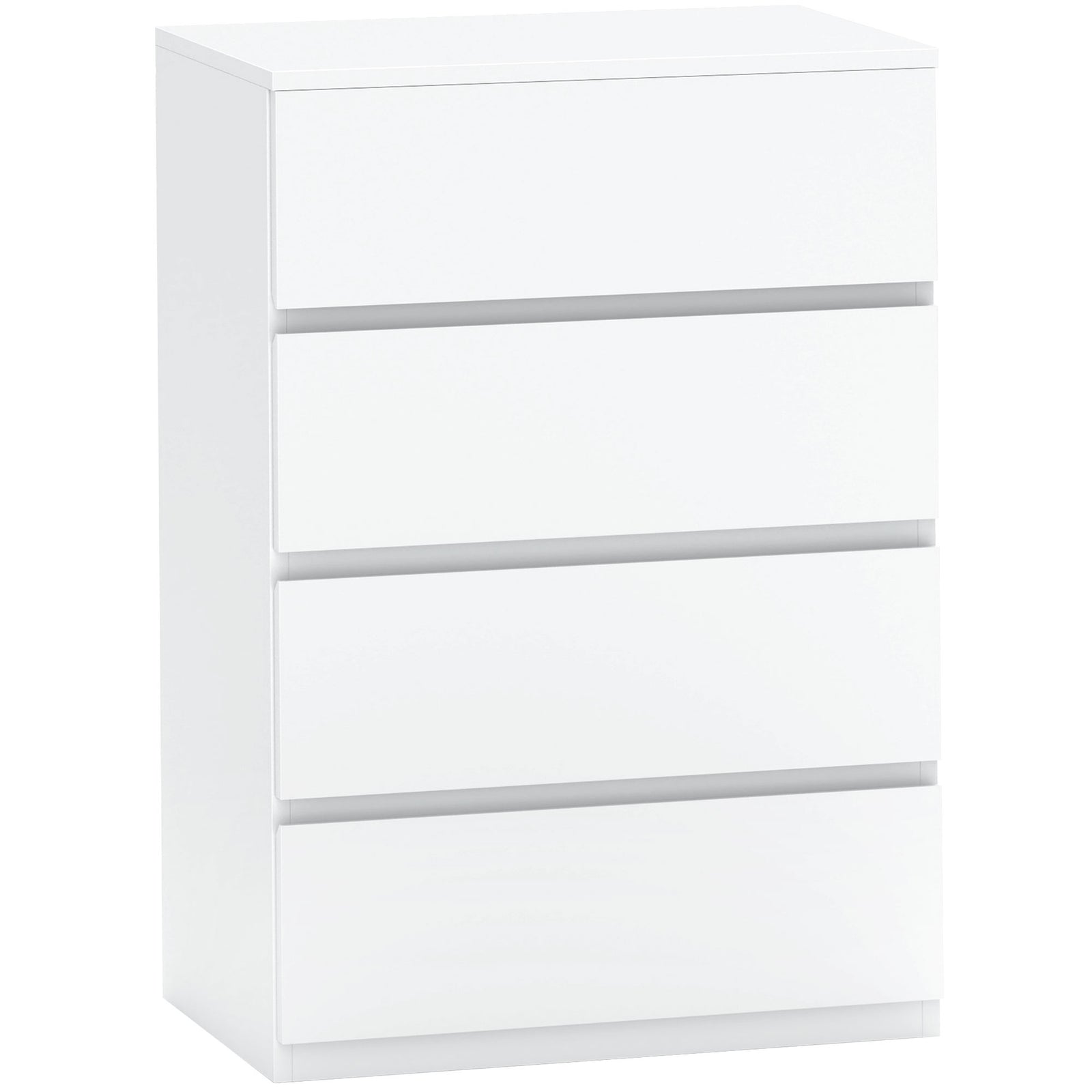 Chest of Drawers, 4-Drawer Storage Cabinets, Modern Dresser, Storage Drawer Unit for Bedroom
