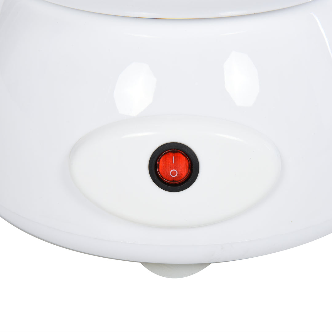 MCL 450W Candy Floss Machine, Professional Automatic Cotton Candy Sweet Machine with Candyfloss Sticks, Spoon, Splash Guard, Non-Slip Base for Birthday Christmas Wedding Party, Funfair Style, White