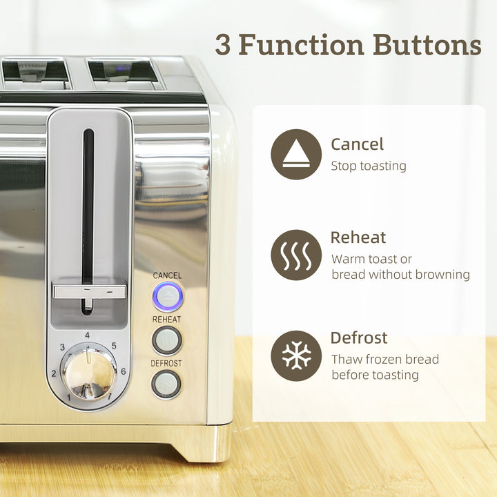 MCL Retro 3000W Kettle and Toaster Set - Grey