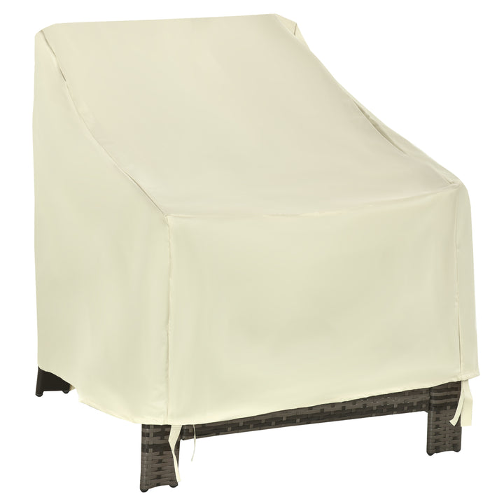 MCL 600D Oxford Cloth Furniture Cover Single Chair Garden Patio Outdoor Protector Waterproof 68x87x44-77cm