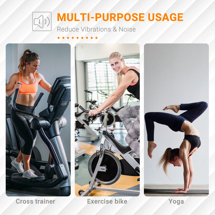 Multi-purpose Exercise Equipment Mat Non-slip Floor Protector Gym Fitness Training Workout Mat, 200 x 100cm