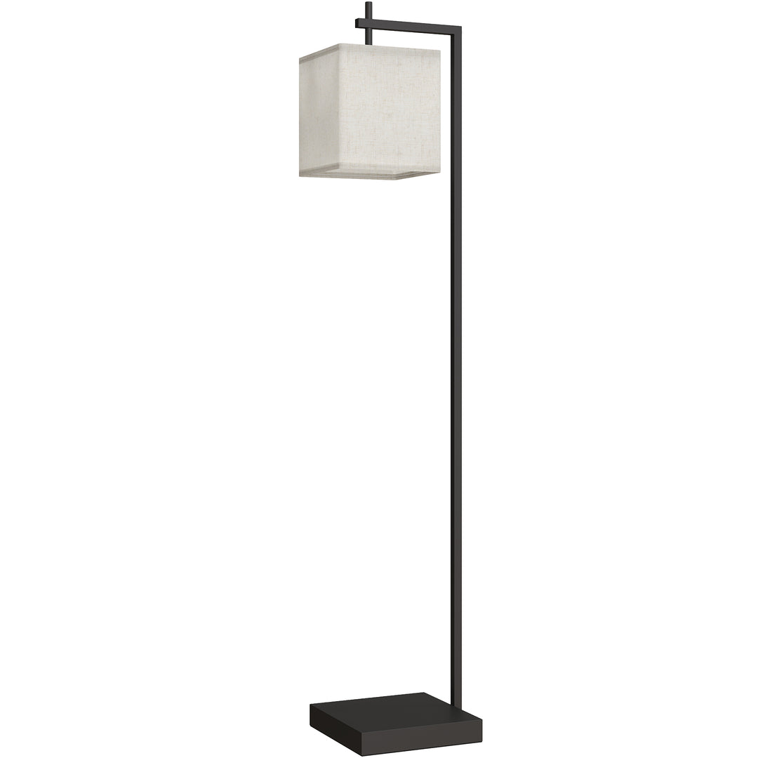 Floor Lamp for Living Room, 66" Modern Tall Standing Lamp with Adjustable Colour Temperatures & 10 Brightness Levels, Remote Control and Foot Switch for Bedroom Office, 9W LED Bulb Included