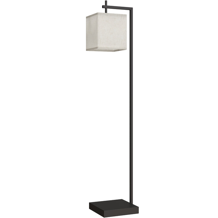 Floor Lamp for Living Room, 66" Modern Tall Standing Lamp with Adjustable Colour Temperatures & 10 Brightness Levels, Remote Control and Foot Switch for Bedroom Office, 9W LED Bulb Included