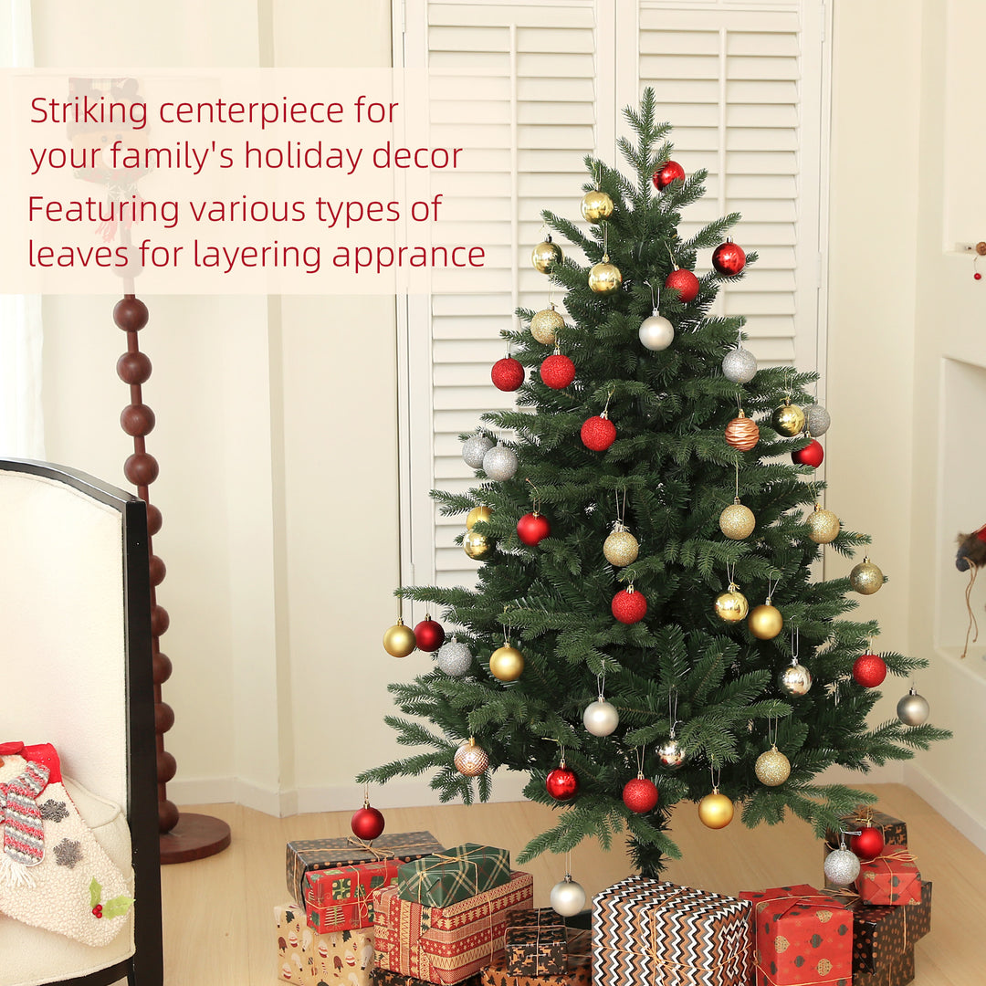 5ft Artificial Spruce Christmas Tree - Green