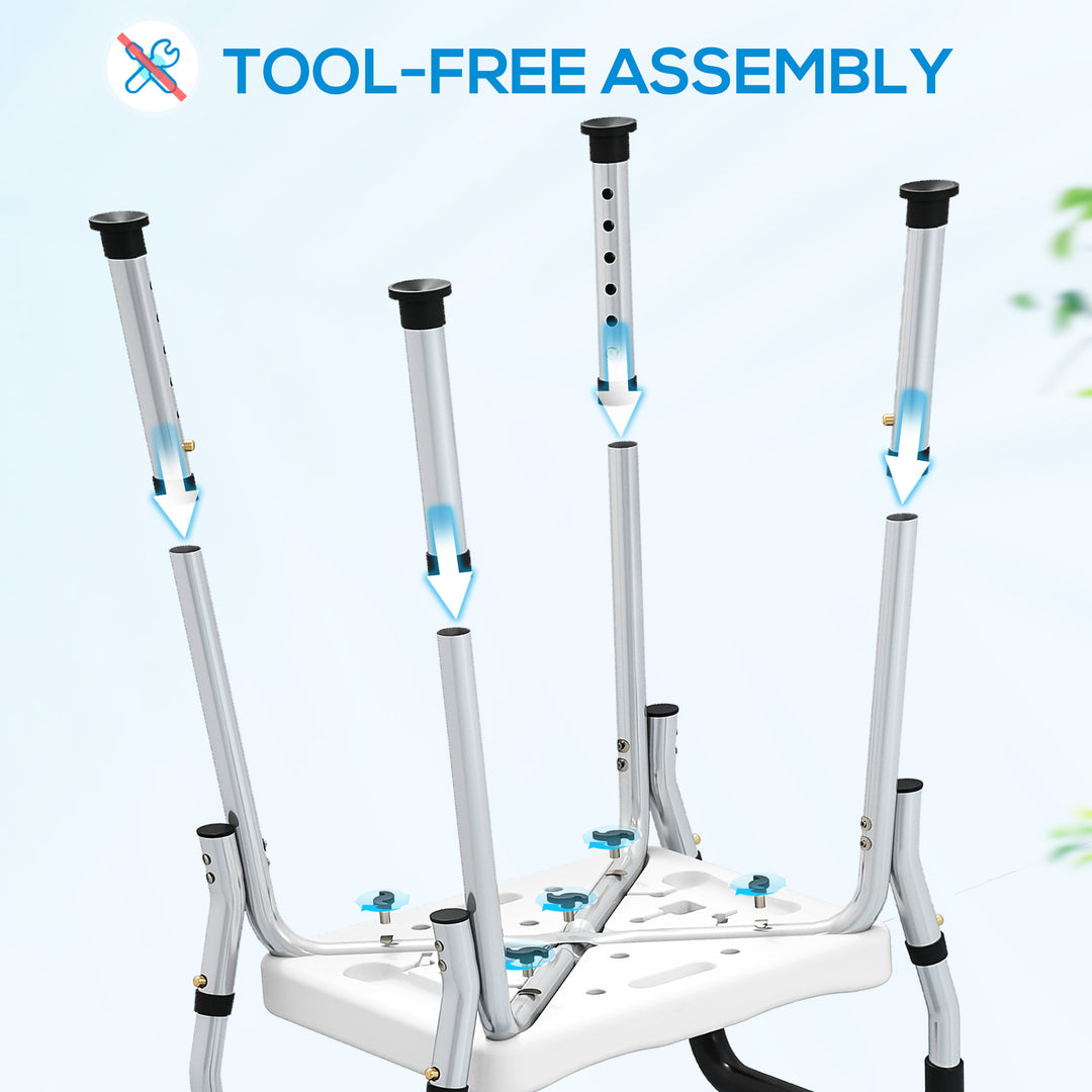 MCL 57-69cm Aluminium Frame Bath Seat