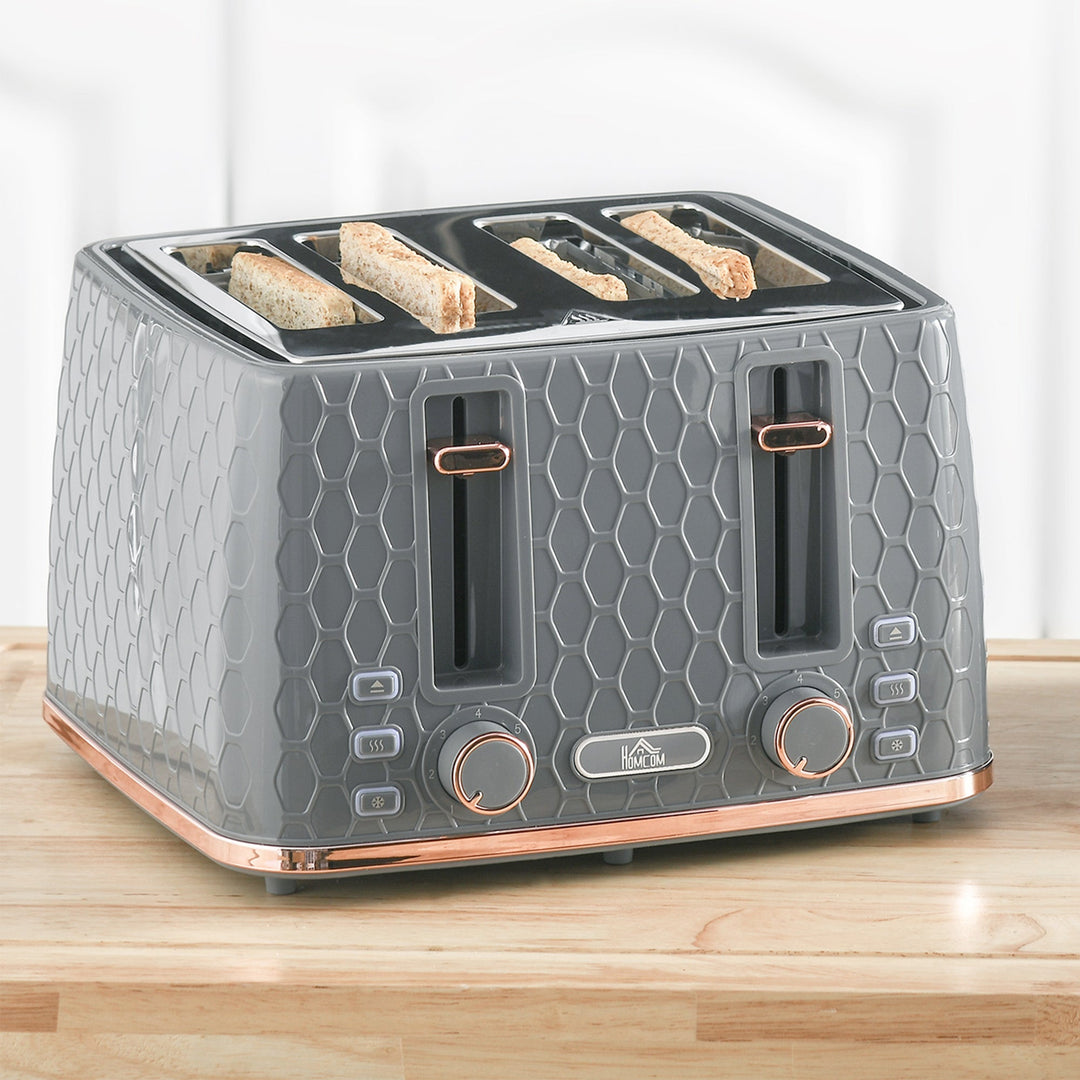 Four-Slice Honeycomb Toaster