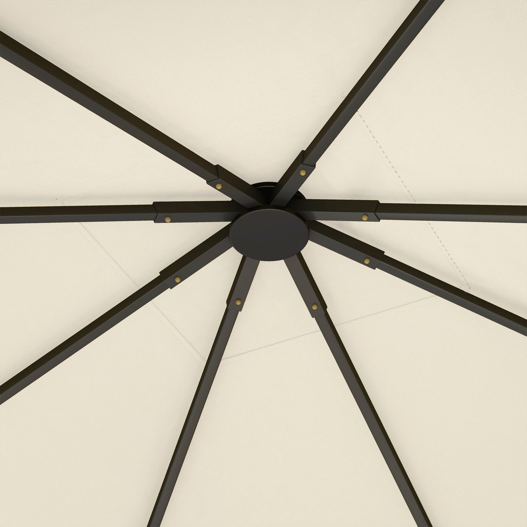 3 x 3(m) Gazebo Canopy Replacement, for 01-0867 - Cream