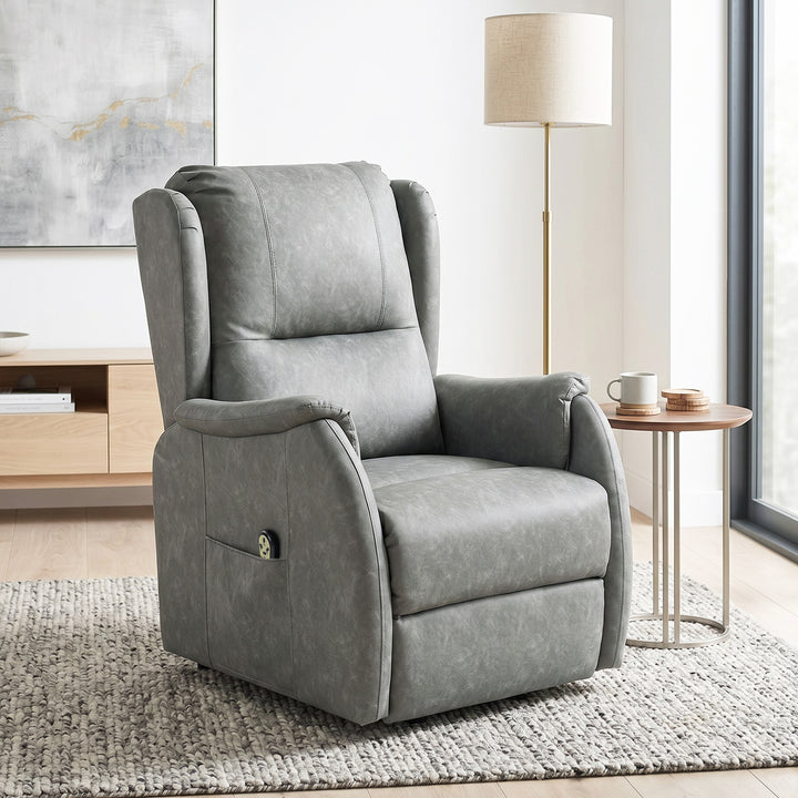 Power Lift Recliner Chair, Dual Motor Electric Lift Chair for Elderly 