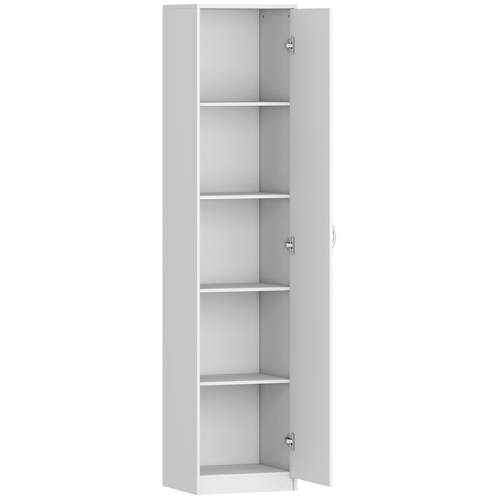 180cm Tall Kitchen Cupboard, Freestanding 5-Tier Pantry Storage Cabine