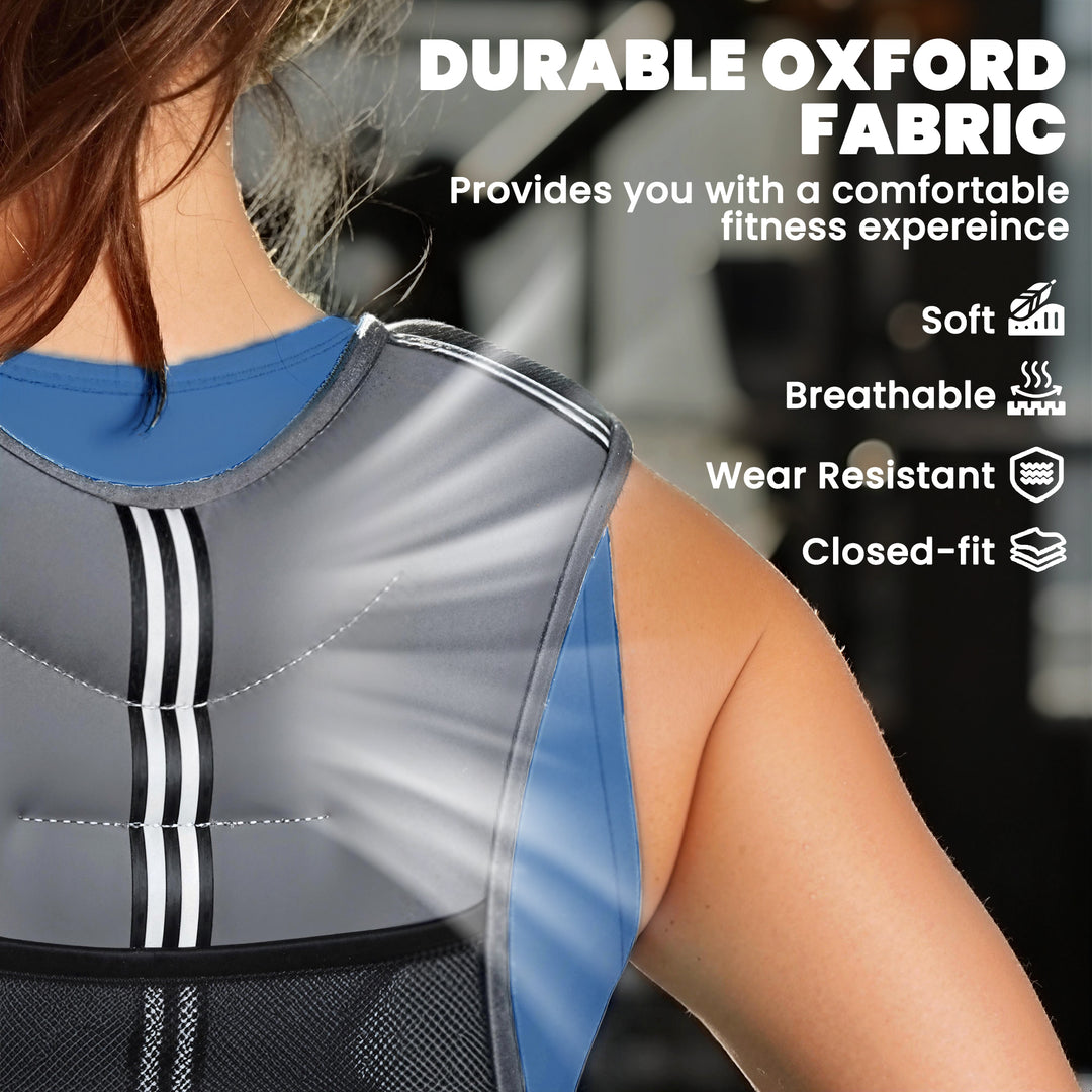5KG Weighted Vest, Running Weight Vest with Adjustable Strap, Convenie