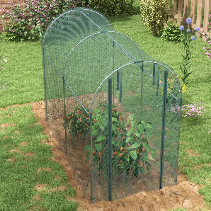 240 x 120cm Mini Polytunnel Greenhouse