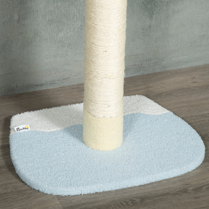 260cm Adjustable Floor-To-Ceiling Cat Tree w/ Anti-Tipping Kit, Toy Ball