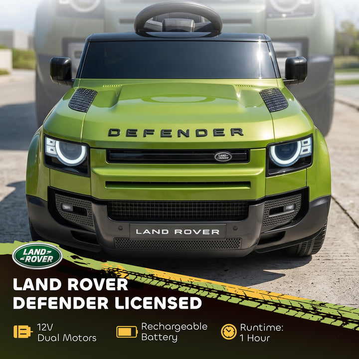 Land Rover Licensed 12V Kids Ride on Car with Remote, Suspension, Slow