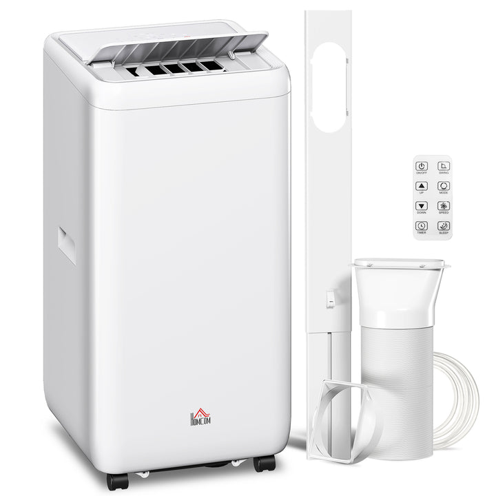 12,000 BTU 5-in-1 Mobile Air Conditioner, 35m² Radius - White