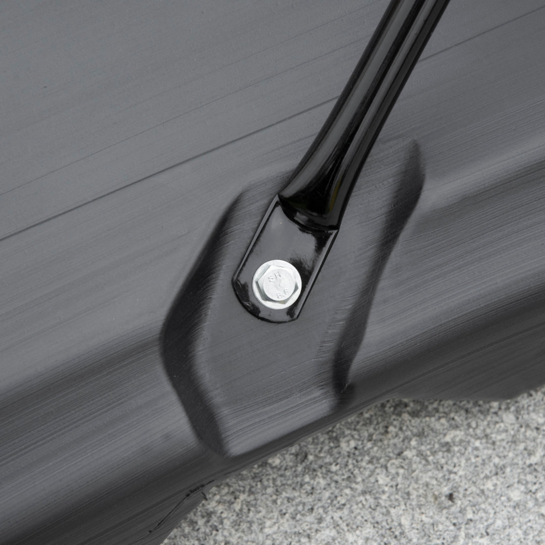 MCL Adjustable Basketball Hoop and Stand, with Wheels and Weight Base Black