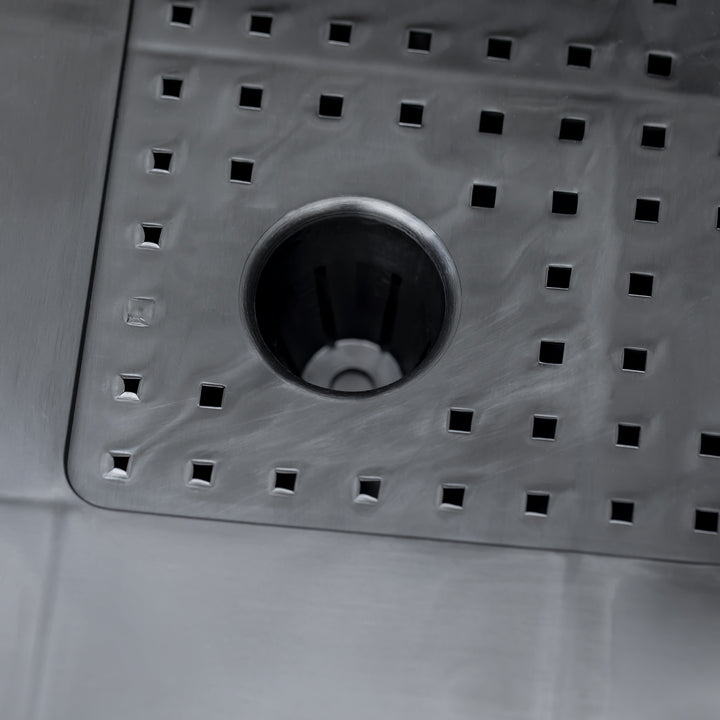 MCL 50cm x 50cm x 46.5cm Set of 2 41L Plastic Raised Garden Bed, Planter Box, Flower Vegetables Planting Container with Self-Watering Design and Drainage Holes for Patio Balcony