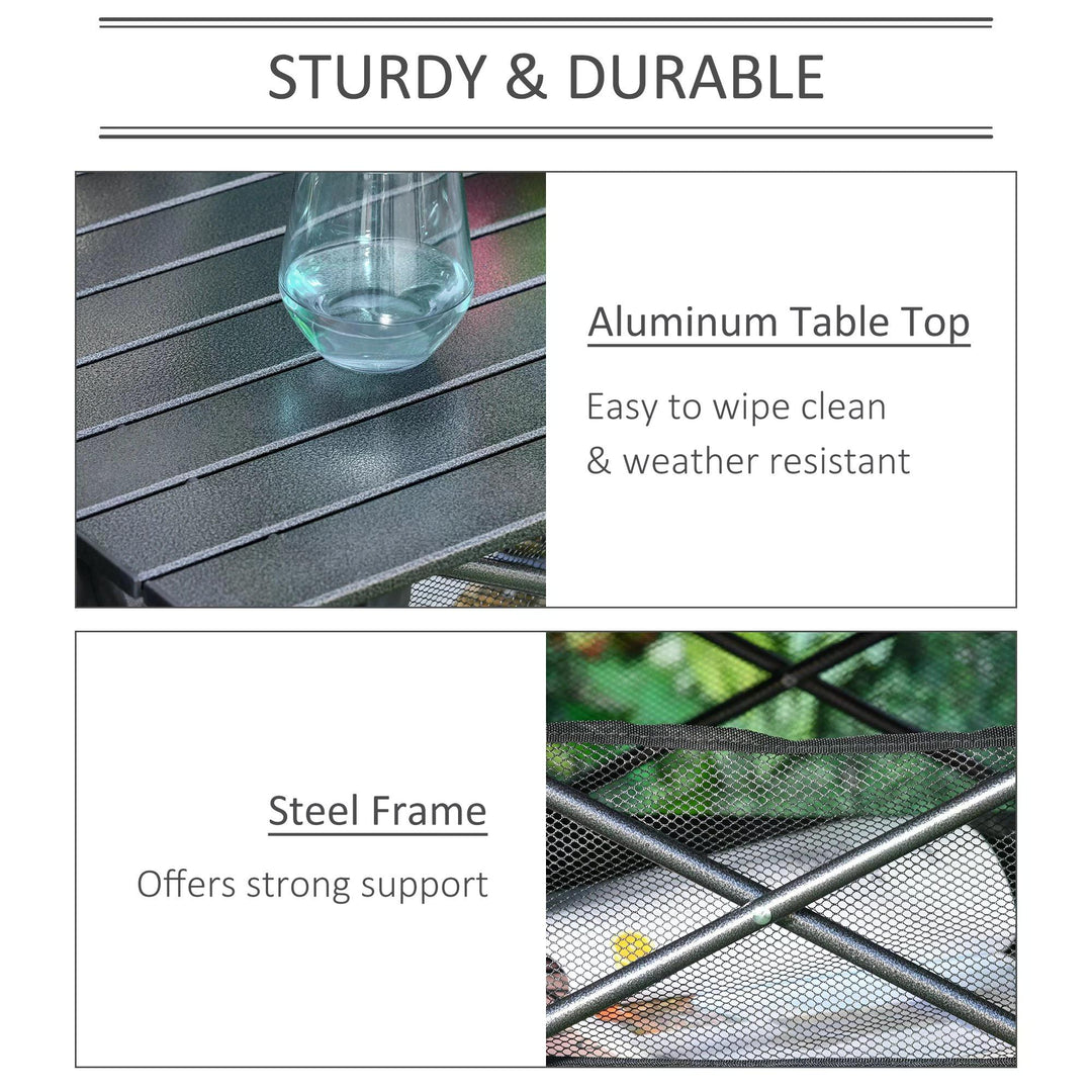 MCL Outdoor Folding Camping Table W/ Storage Bag, Portable for Garden Beach Picnic