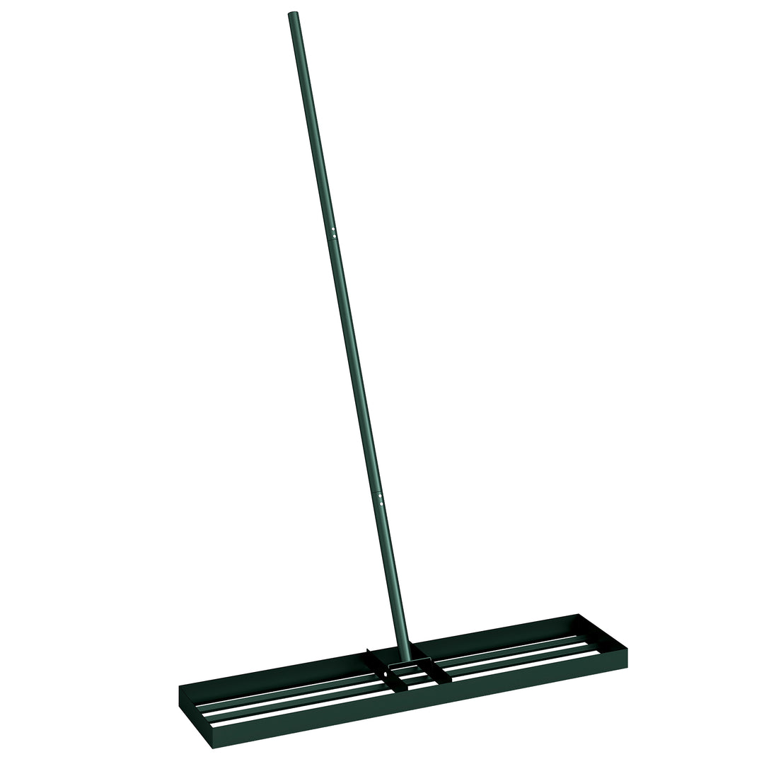 Lawn Levelling Rake, 113 x 26 cm Lawn Leveller Lute with 169 cm Handle
