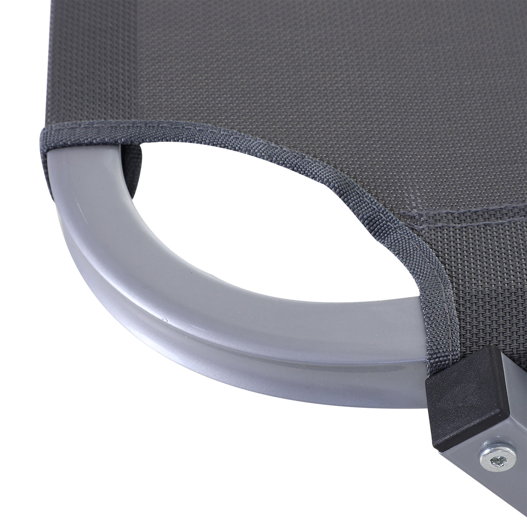 MCL Sun Lounger Relaxer Recliner w/ 5-Position Adjustable Backrest Pool Sun Bathing