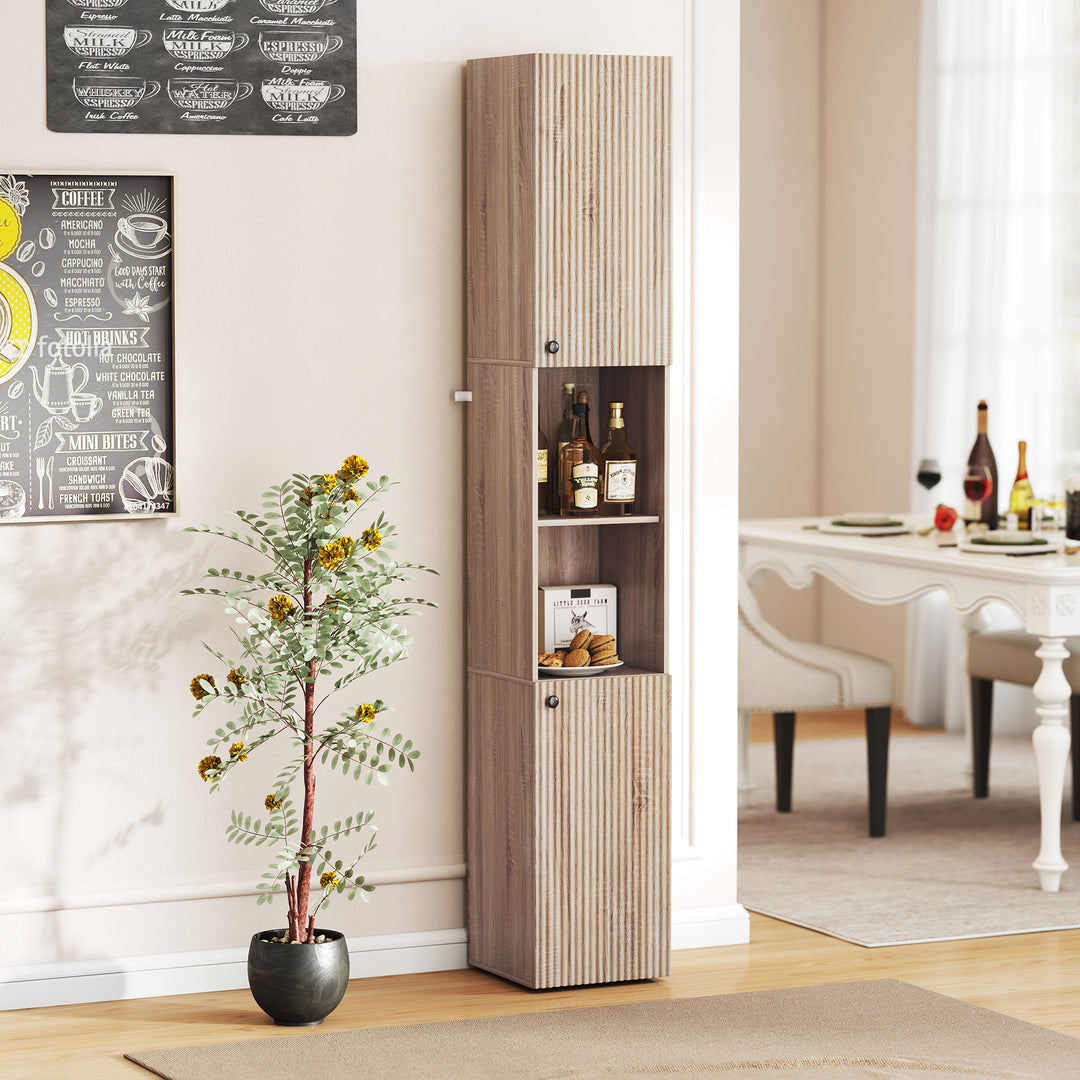 6-Tier Tall Bathroom Cabinet