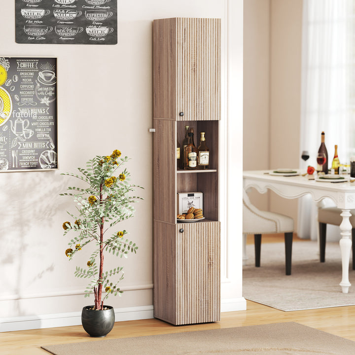 6-Tier Tall Bathroom Cabinet
