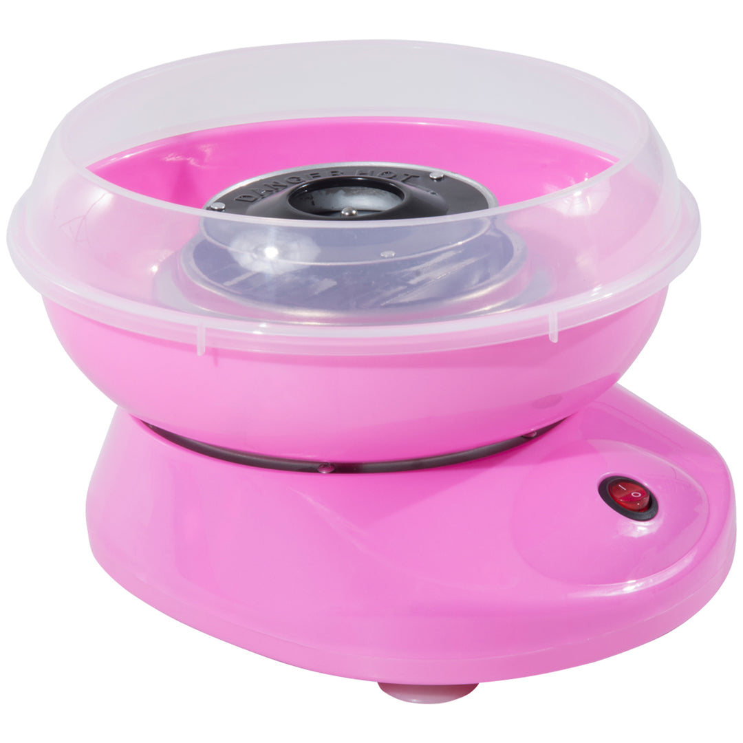 Candy Floss Machine Electric Cotton Candy Maker Gadgetry 450W (Pink)