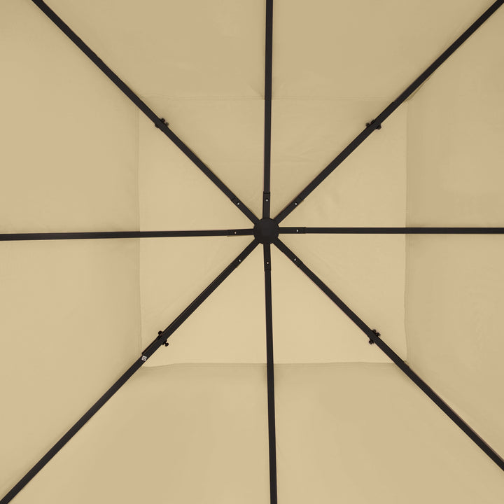 Gazebo Roof Replacement, for 3 x 4m Frames - Cream