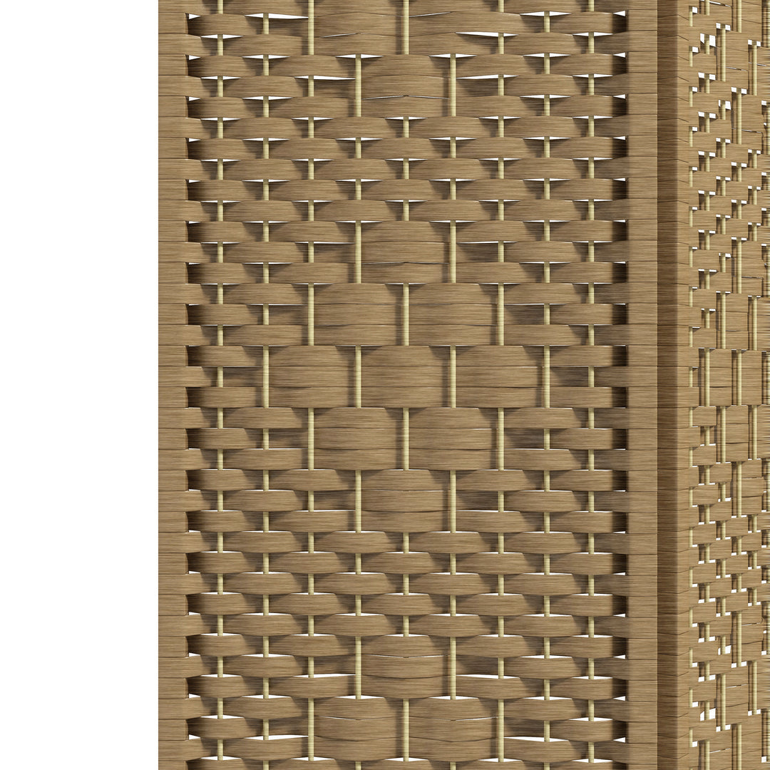 4 Panel Folding Room Divider, Privacy Screen, Paravent Partition Separ