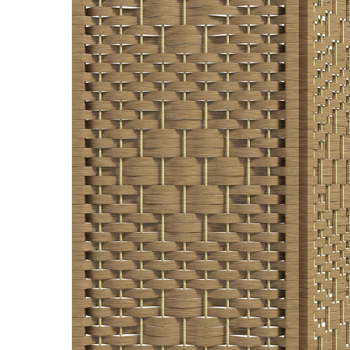 4 Panel Folding Room Divider, Privacy Screen, Paravent Partition Separ