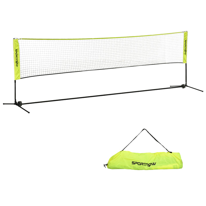 SPORTNOW Adjustable Net: 4m Height for Badminton, Tennis, Pickleball, Volleyball, Outdoor Sports with Carry Bag, Cobalt Blue | Aosom UK