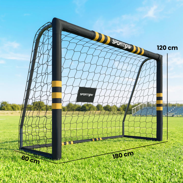 Football Goal, 6 x 4ft Portable Football Net with EPE Foam Padding, PV