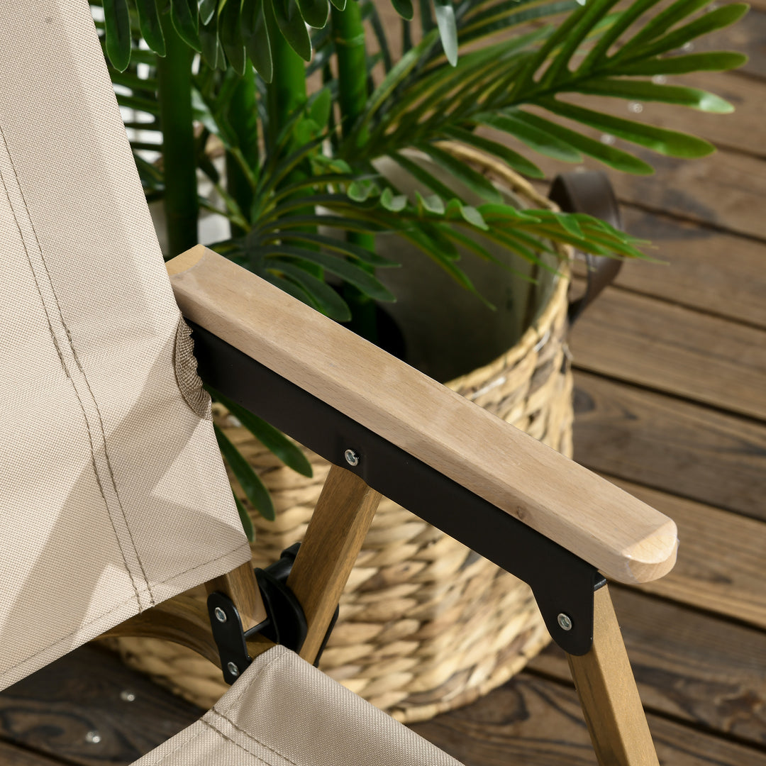 Camping Chair for Adults, Lightweight Folding Chair, Portable Chair for Camping, Fishing, Beach and Outdoor Travel, Khaki