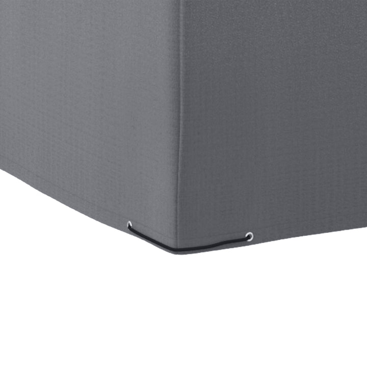 MCL 225x210cm Outdoor Garden Rattan Furniture Protective Cover Water UV Resistant Grey