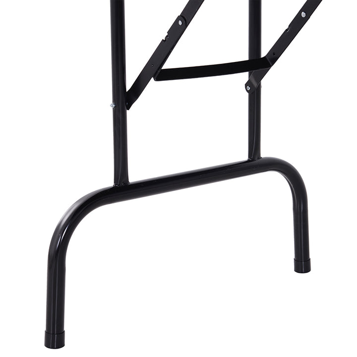 MCL 8 Player Folding Games Poker Table with Chip Cup Holder Steel Base Felt Top Octagon Blackjack Green