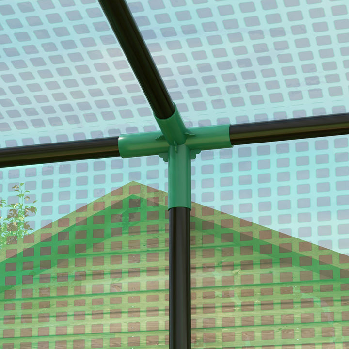 77 x 196cm Walk-In Greenhouse, with Accessories