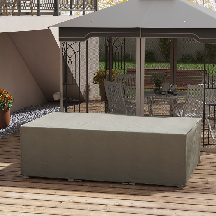 155 x 222cm Waterproof Furniture Cover - Grey