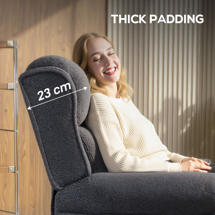 Recliner Armchair with Extended Leg Rest