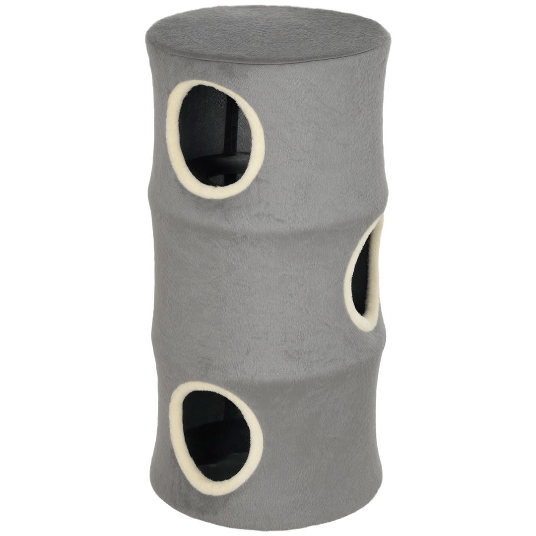 Cat House for Indoor Kittens, Cat Condo with Removable Washable