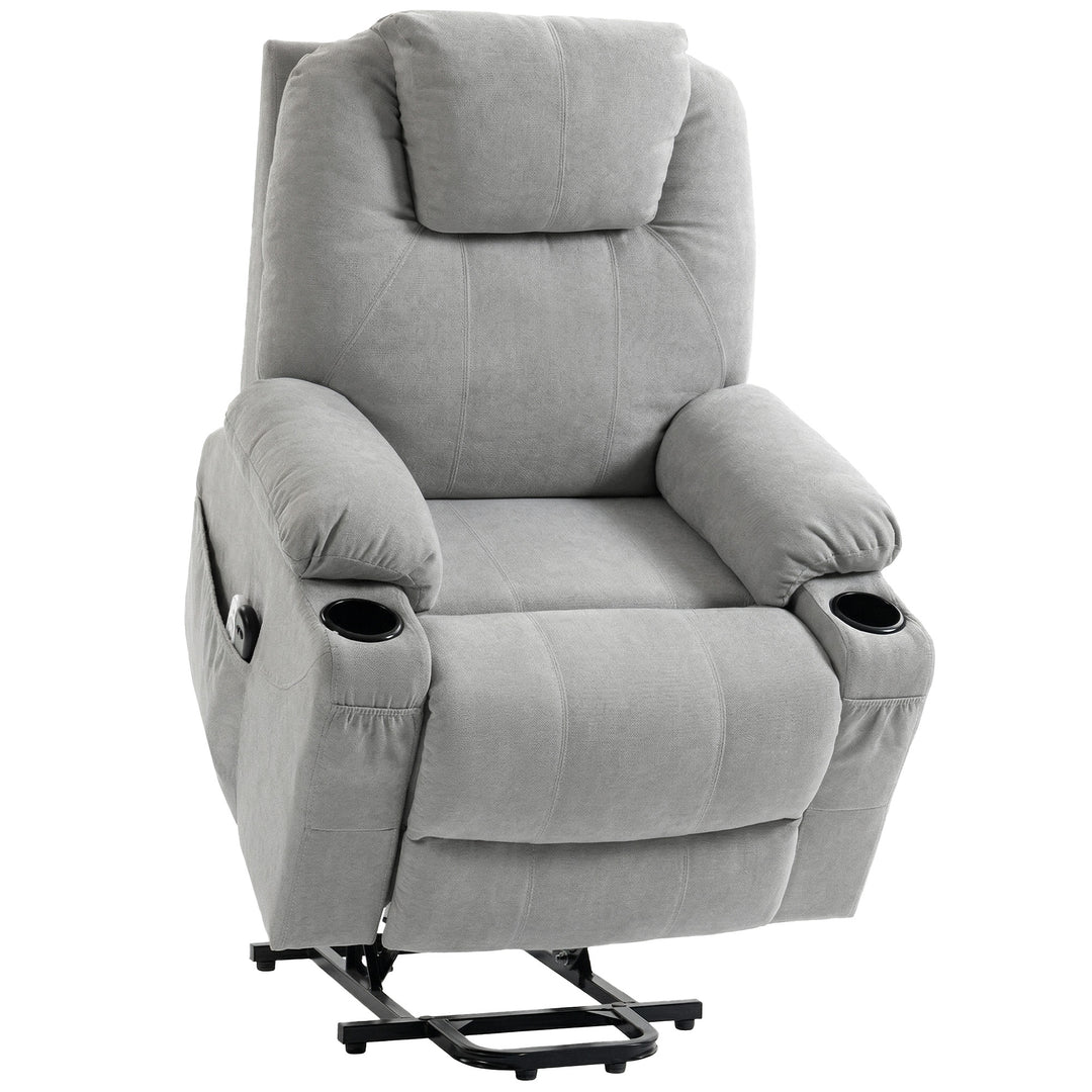 Power Lift Recliner Chair with Pocket Spring, Electric Lift Chair with